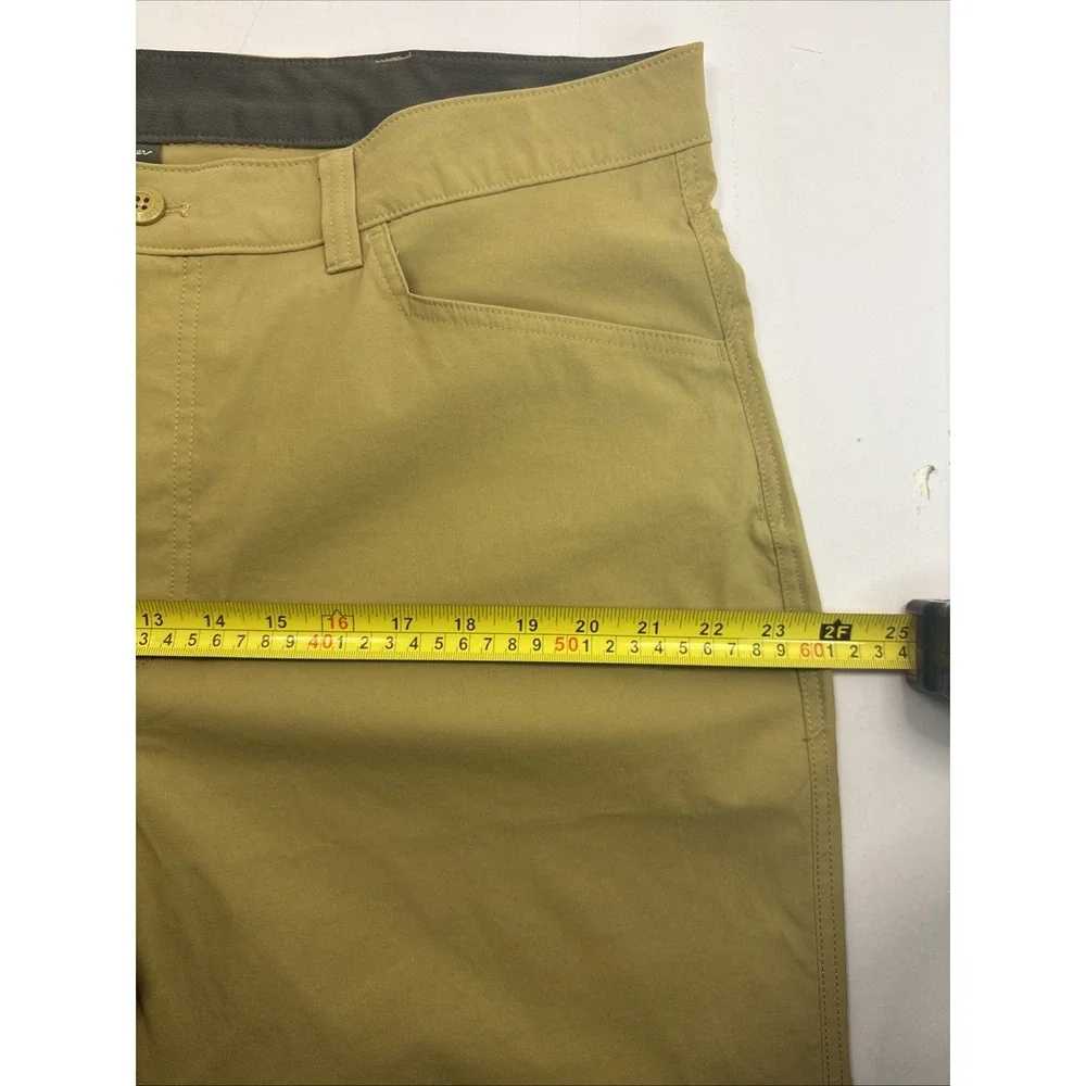 Eddie Bauer Mens‎ Tech Hiking Pants Size 40 x 32 Stretch Fishing Travel Khaki